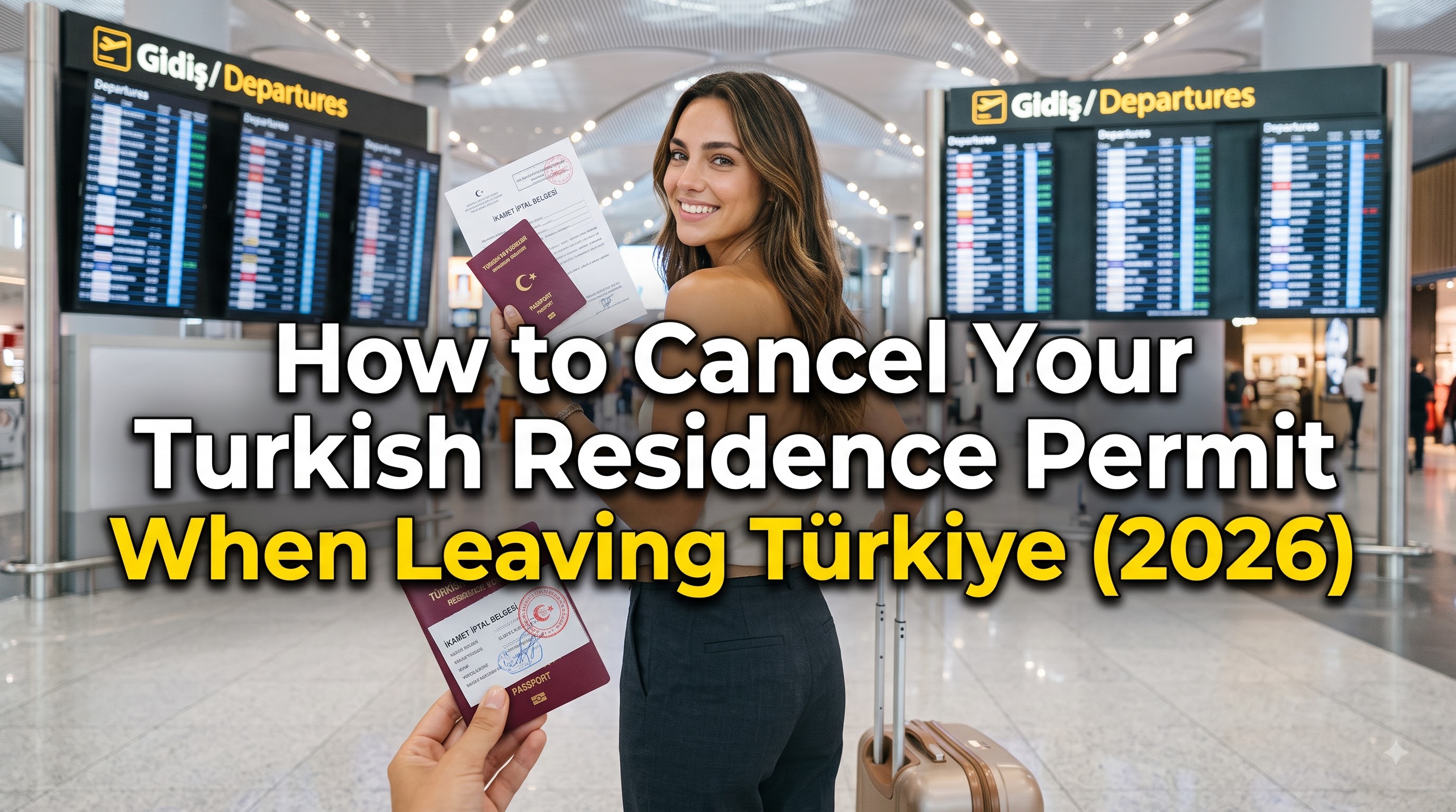 How to Cancel Your Turkish Residence Permit When Leaving Türkiye (2026)